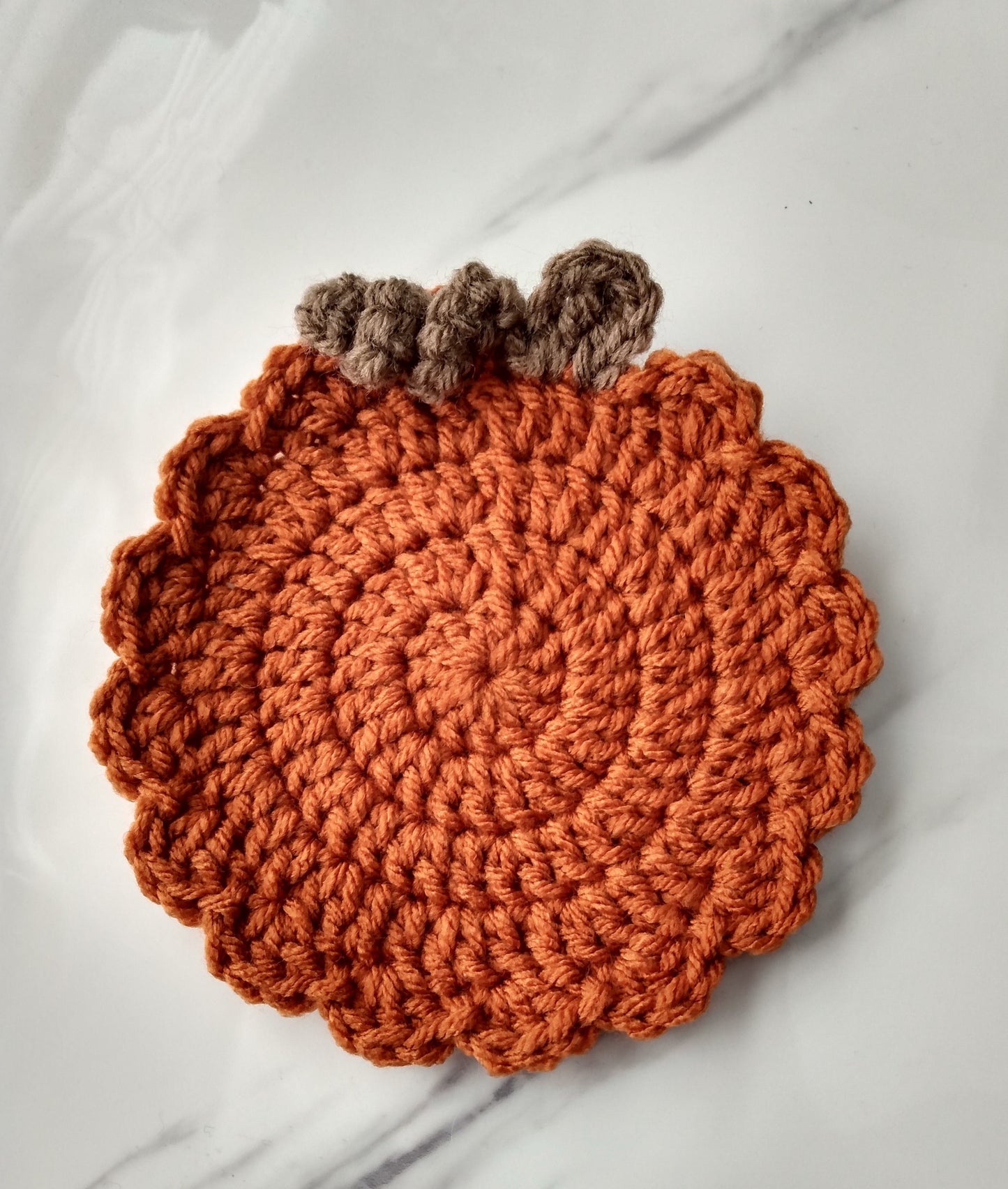 Fall Harvest Rustic Pumpkin Coasters