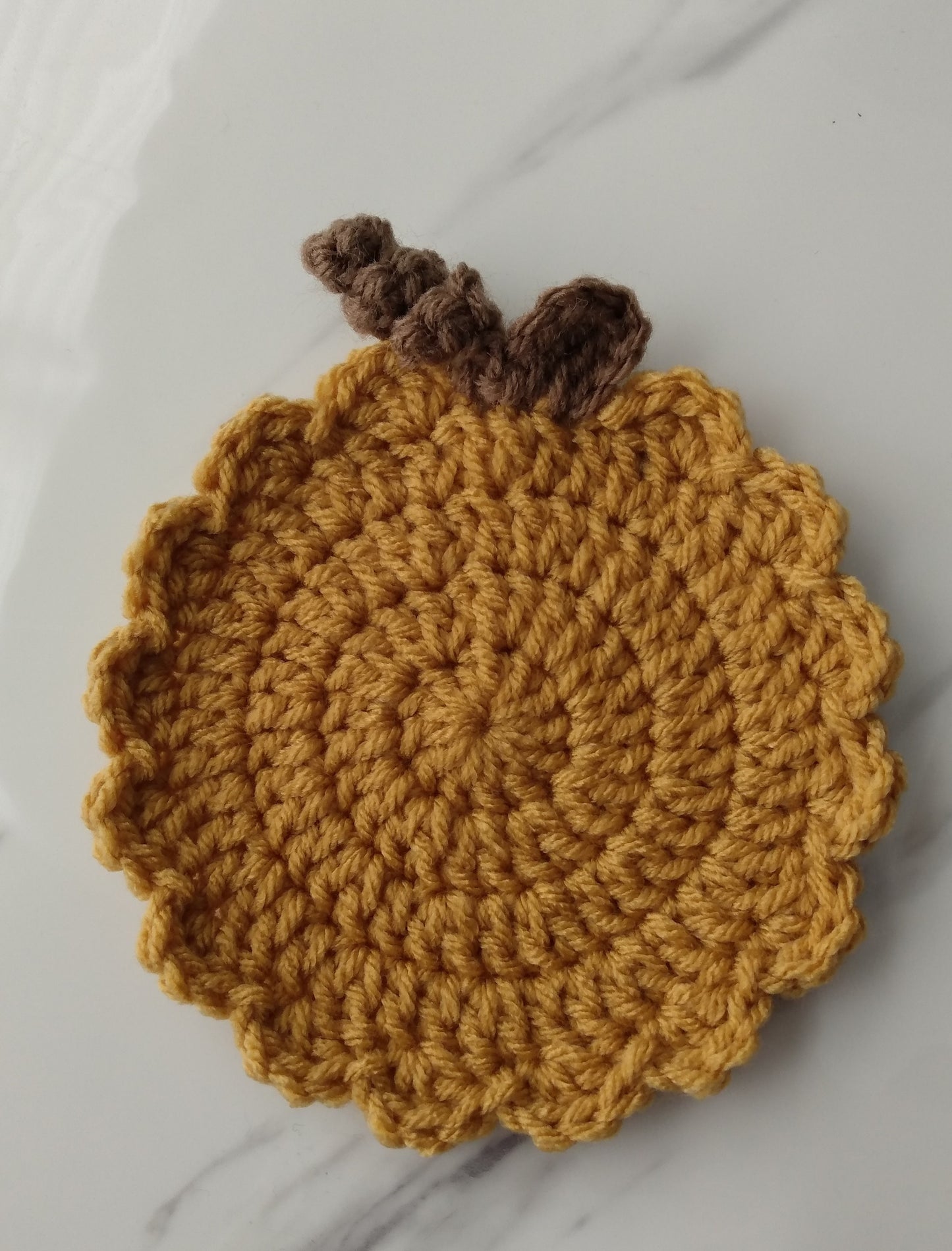 Fall Harvest Rustic Pumpkin Coasters