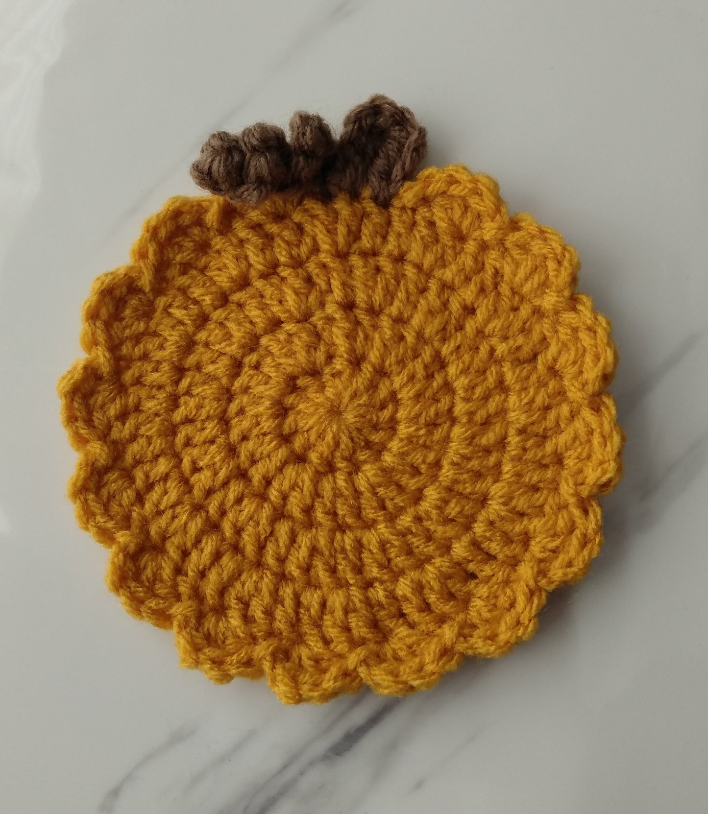 Fall Harvest Rustic Pumpkin Coasters